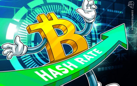 Bitcoin hashrate triples since June 28 in recovery from China syndrome