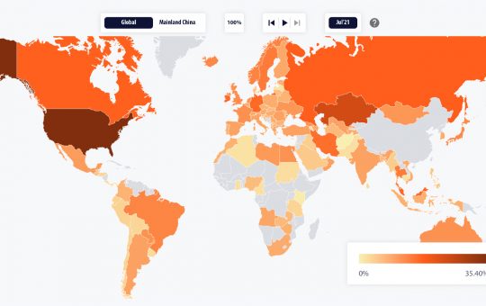 Geographic Distribution Data Shows US Takes the Leading Bitcoin Mining Position After China’s Crackdown