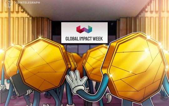 Cointelegraph Editor-in-Chief Kristina Cornèr talks digital currencies with Mastercard at Global Impact Week