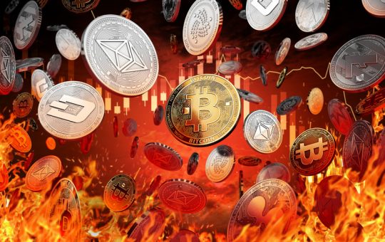 Major cryptos in freefall as tensions between Ukraine and Russia escalate