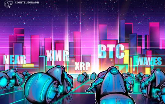 BTC, XRP, NEAR, XMR, WAVES