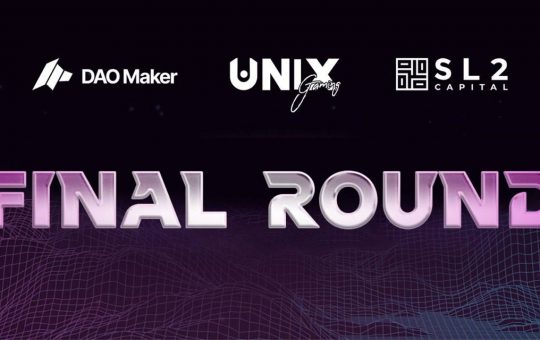 DAO Maker, UniX, and SL2 Teams up for Its One of a Kind ‘FINAL ROUND’ Launchpad – Press release Bitcoin News