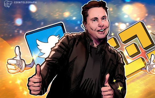 Binance commits $500M to co-invest in Twitter with Elon Musk