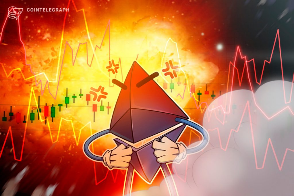 Ethereum sell-off resumes with ETH price risking another 25% decline in June