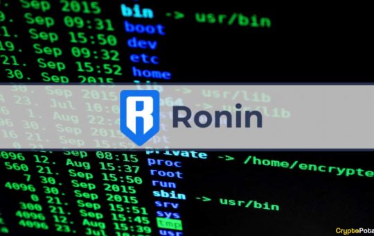 Ronin Hackers Have Moved The Stolen $625M to Bitcoin Network: Report