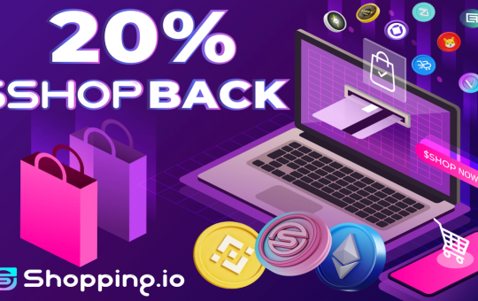 Crypto E-Commerce - Shopping․io Introduces $SHOP Back – Press release Bitcoin News