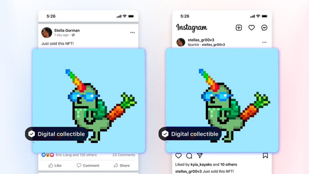 Meta Reveals Cross-Posting NFT Compatibility Between Facebook and Instagram