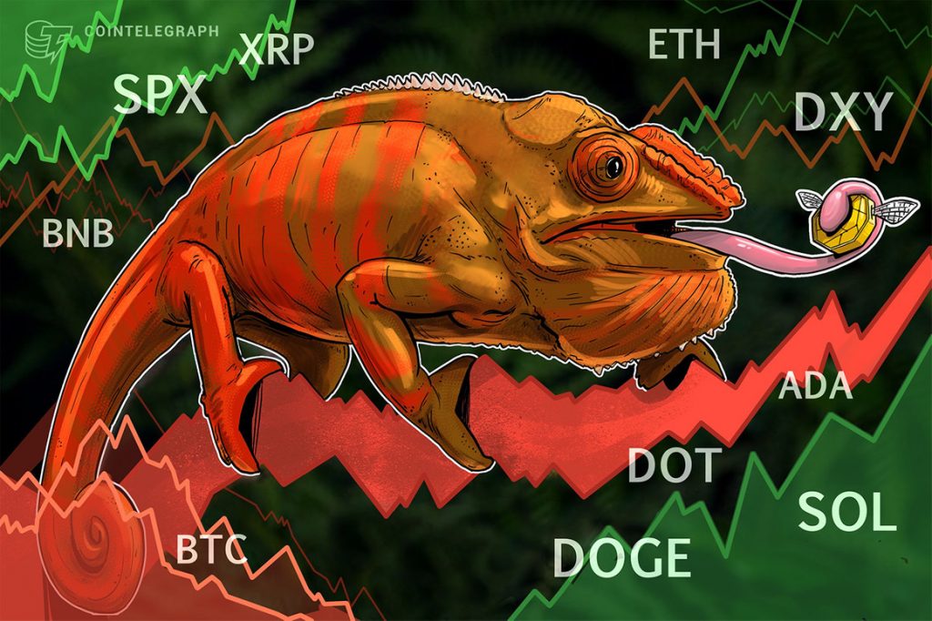 Price analysis 9/16: SPX, DXY, BTC, ETH, BNB, XRP, ADA, SOL, DOGE, DOT