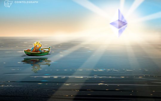 The floppening? Ethereum price weakens post-Merge, risking 55% drop against Bitcoin