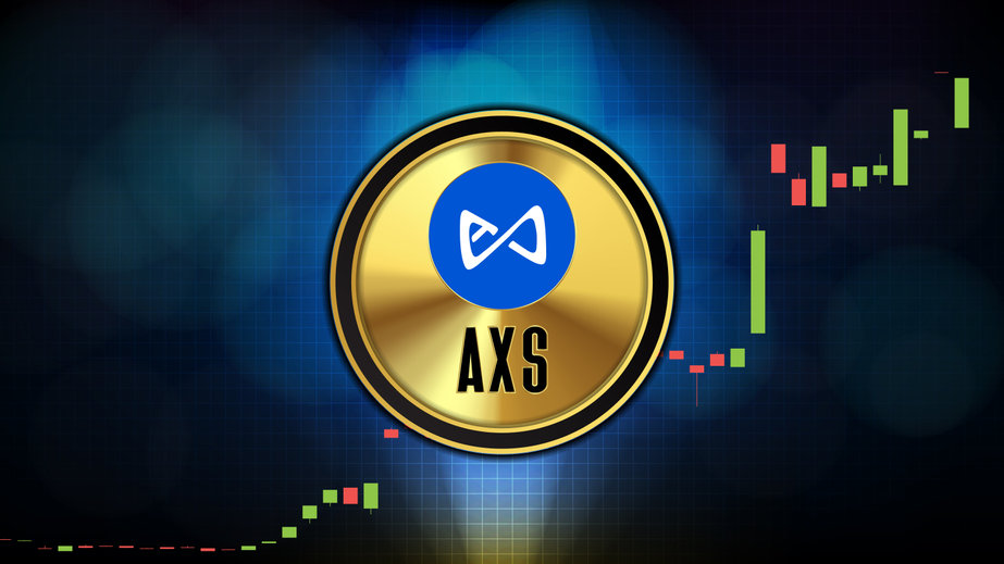 Axie Infinity (AXS/USD) breakout on a symmetrical triangle incoming