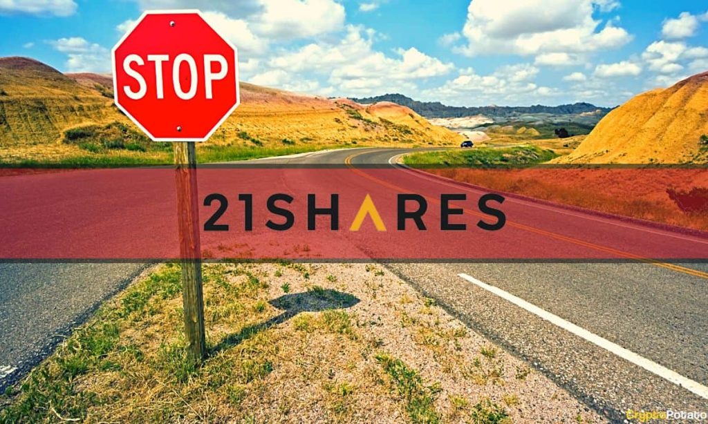 21Shares Halts Several Crypto Products Citing Decreased Interest (Report)