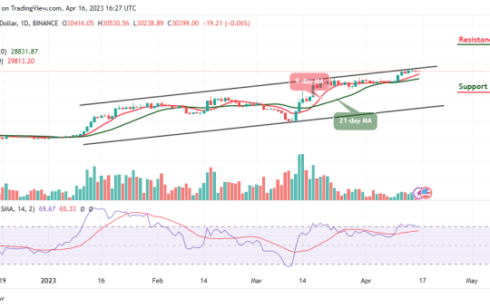 Bitcoin Price Prediction for Today, April 16: BTC/USD Keeps Moving Around $30,500 Level