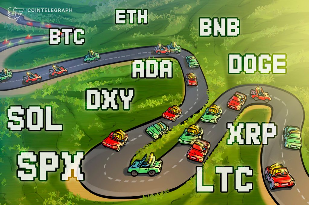 Price analysis 6/26: SPX, DXY, BTC, ETH, BNB, XRP, ADA, DOGE, SOL, LTC