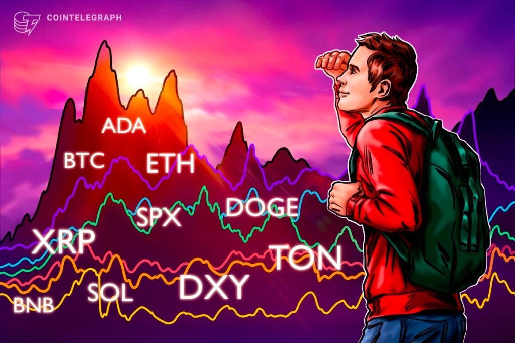 Price analysis 9/25: SPX, DXY, BTC, ETH, BNB, XRP, ADA, DOGE, TON, SOL