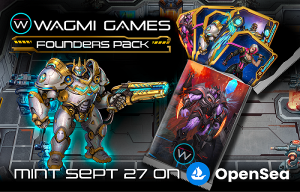 WAGMI Games’ upcoming Founder’s Packs to take place on OpenSea