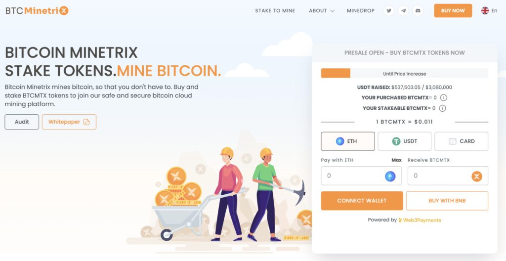 bitcoin minetrix