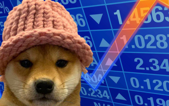 Solana Meme Coin Dogwifhat Spikes 257% as SOL Reclaims $100