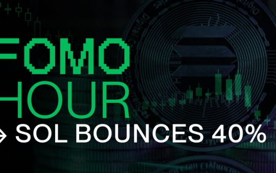 FOMO HOUR 174 - SOL BOUNCES 40%