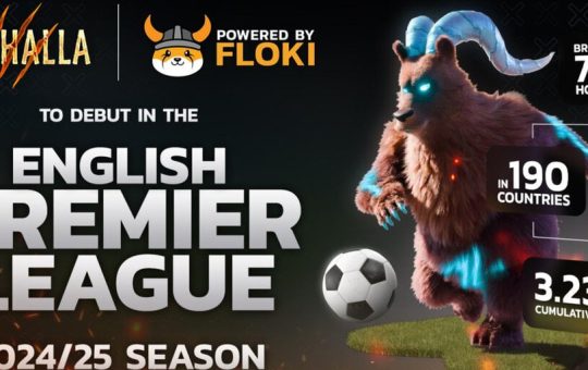 Floki Announces Major Ad Campaign for Valhalla in the English Premier League for 2024-25 Season