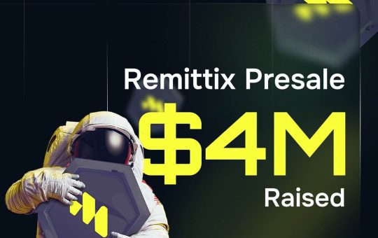 Remittix (RTX) hits $4m presale as XRP holders take notice