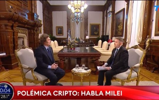 Argentina's president Javier Milei says he did not promote $LIBRA token, just shared it