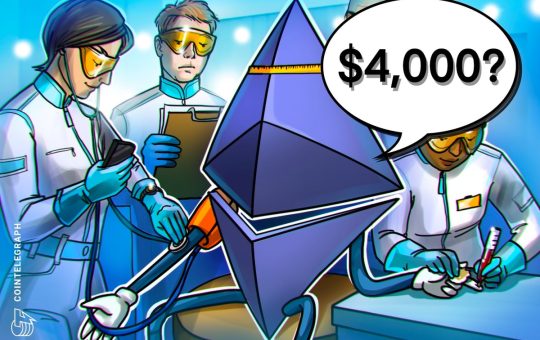 ETH Rally To $4K Still Possible Despite Recent Sell-off